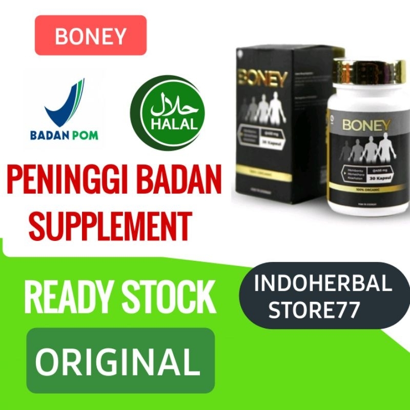 BONEY PENINGGI BADAN HERBAL 100% ORIGINAL NYATA KHASIATNYA