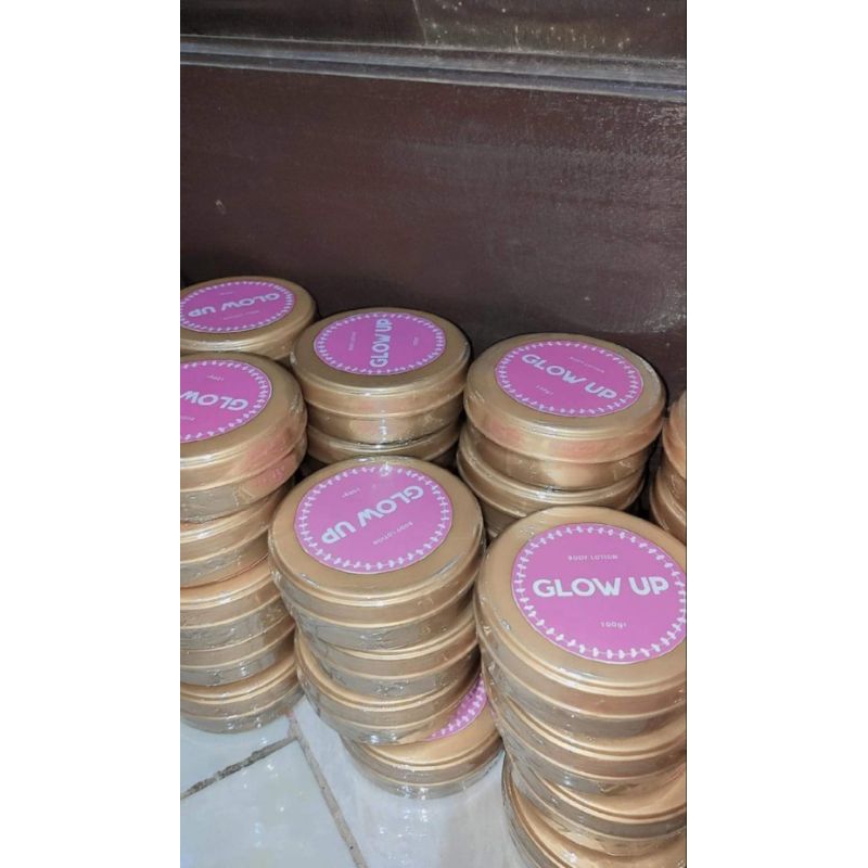 Handbody Pemutih Lotion Glow Up Premium