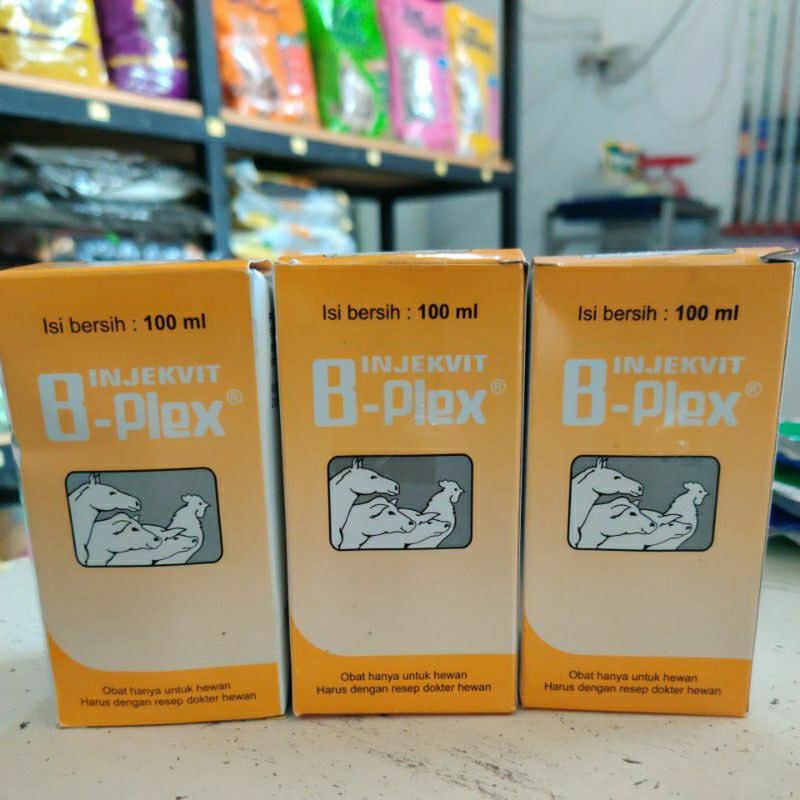 MEDION B-PLEX INJEKVIT /  INJEKSI VITAMIN B KOMPLEKS 100ML