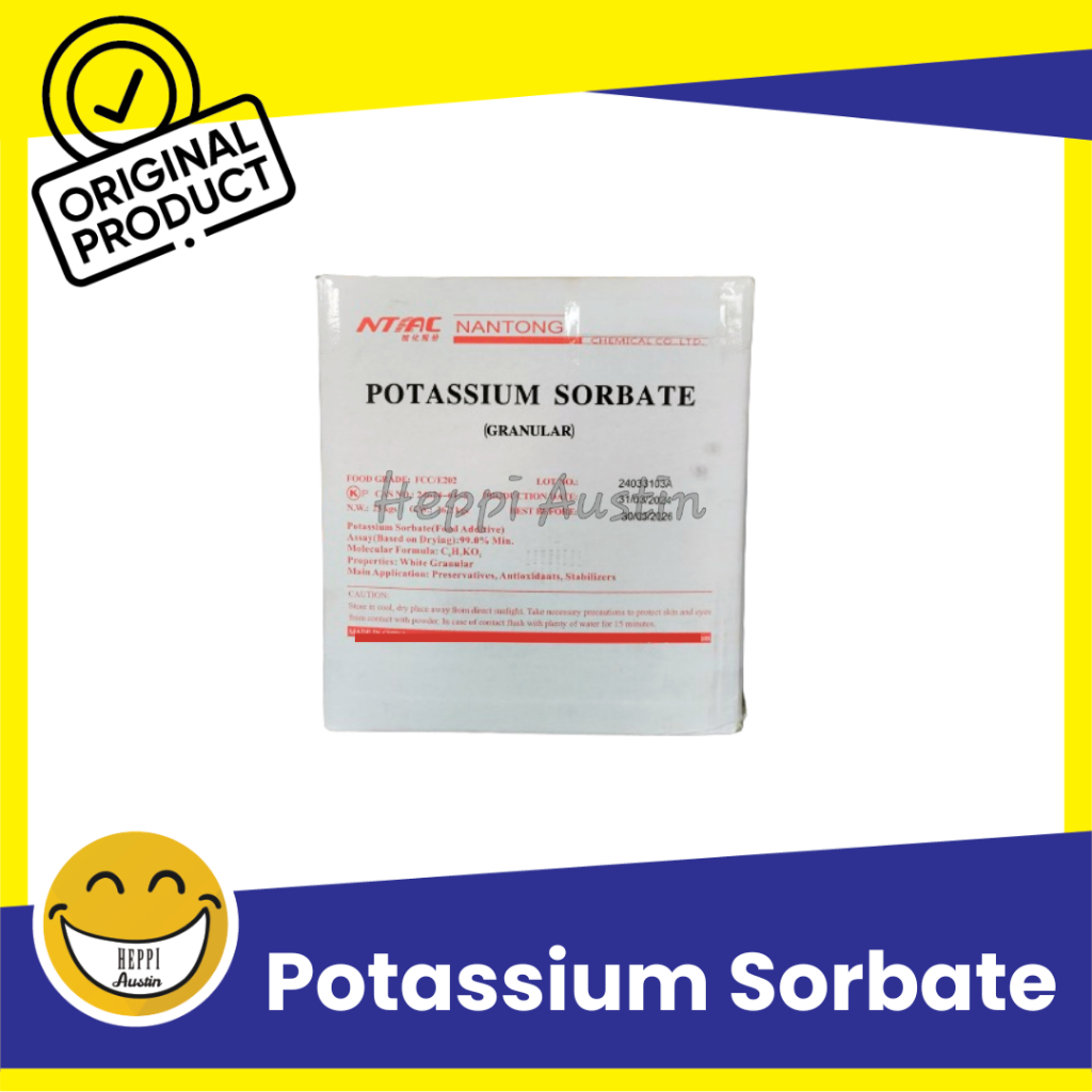 

Pengawet Makanan Potasium Sorbate Potassium Kalium Sorbate 1 KG