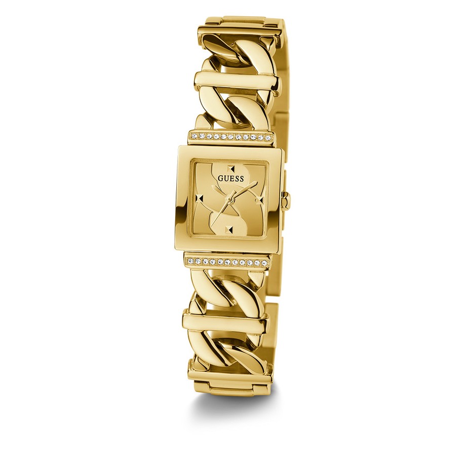 Original 100%. Guess GW0603L2 Runaway Jam Tangan Wanita Analog Gold