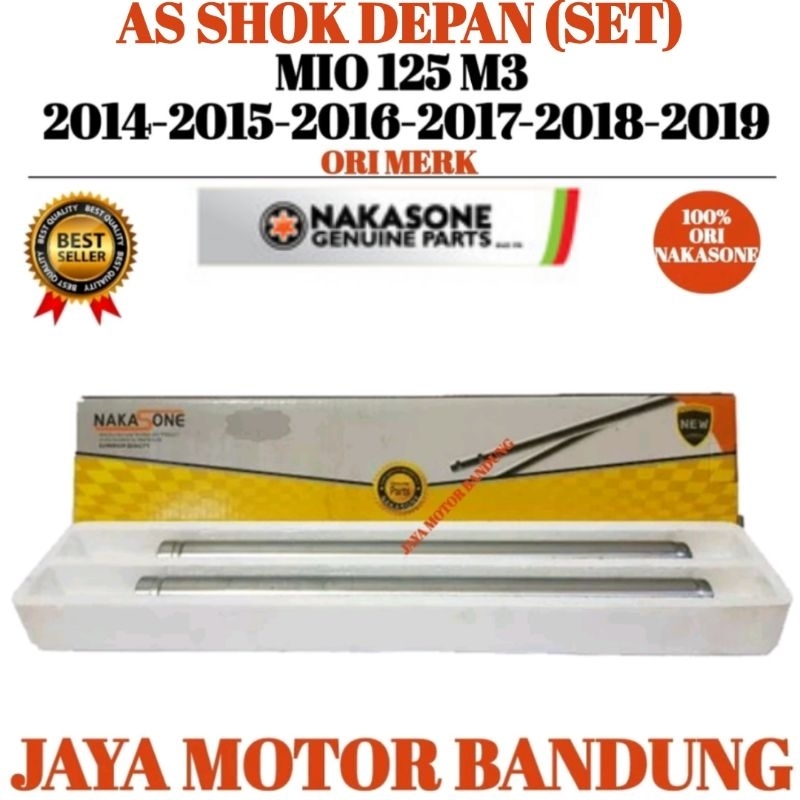 AS SHOK SHOCK DEPAN MIO M3 125CC MOTOR YAMAHA  MIO 125 M3 SATU SET ORI NAKASONE