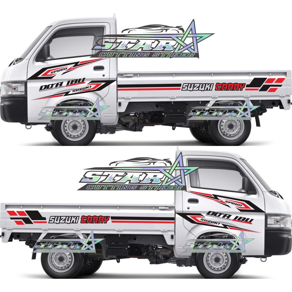 Stiker mobil pick up new carry sticker bodi mobil new carry stiker new carry stiker mobil pick up