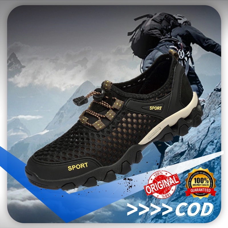 ORIGINAL-(SPORTUREDO) Sepatu Pria Sepatu Hiking Pria Waterproof Sepatu Outdoor Pria Sepatu Hiking Pr