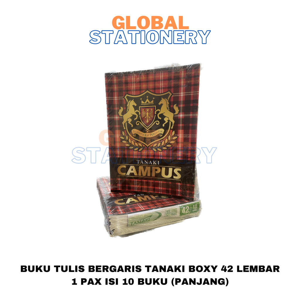 

BUKU TULIS TANAKI 42 LEMBAR UKURAN PANJANG BOXY