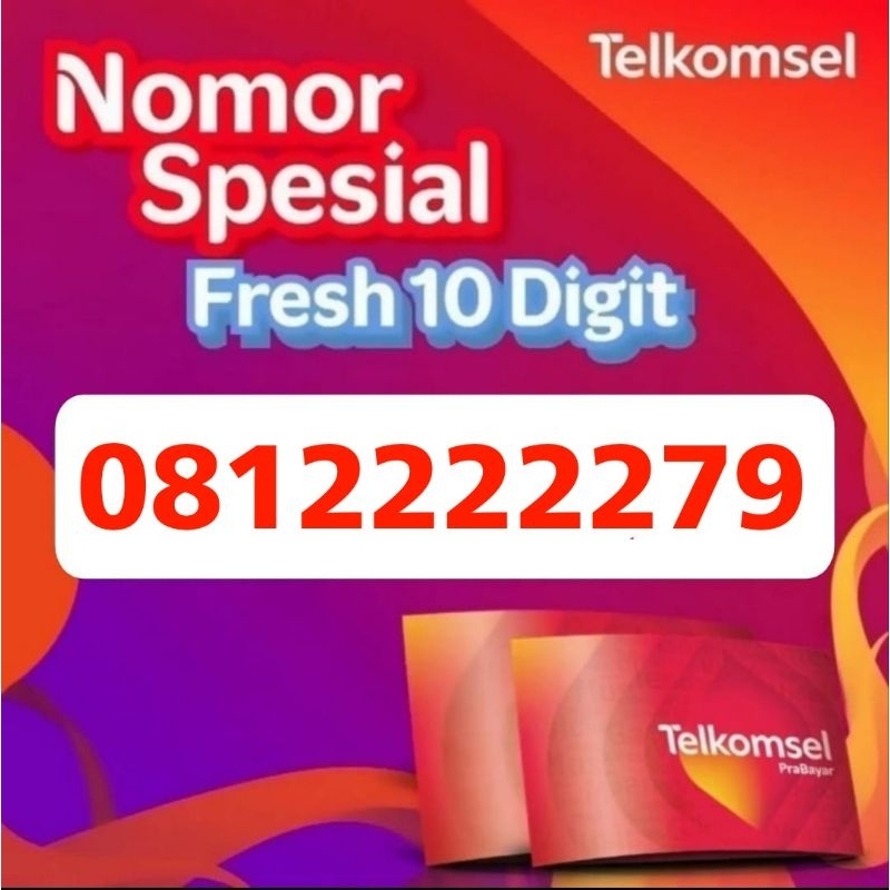 Nomor Cantik Telkomsel 4G LTE Nomor Cantik Simpati Kartu Perdana Cantik Telkomsel 10 Digit 2222