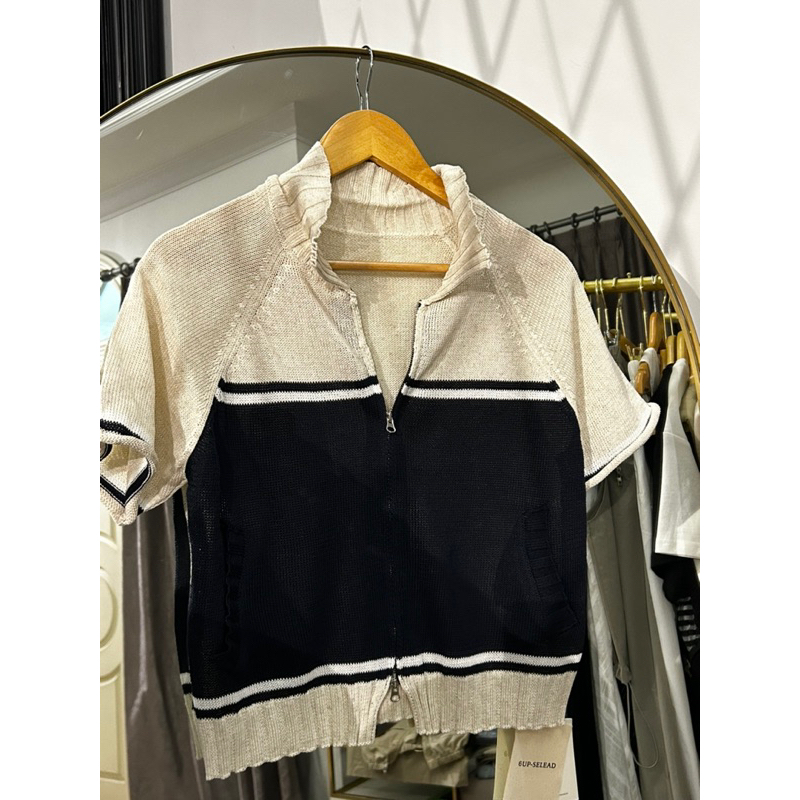 Joelle cardigan / polo wanita / polo rajut / knit cardigan