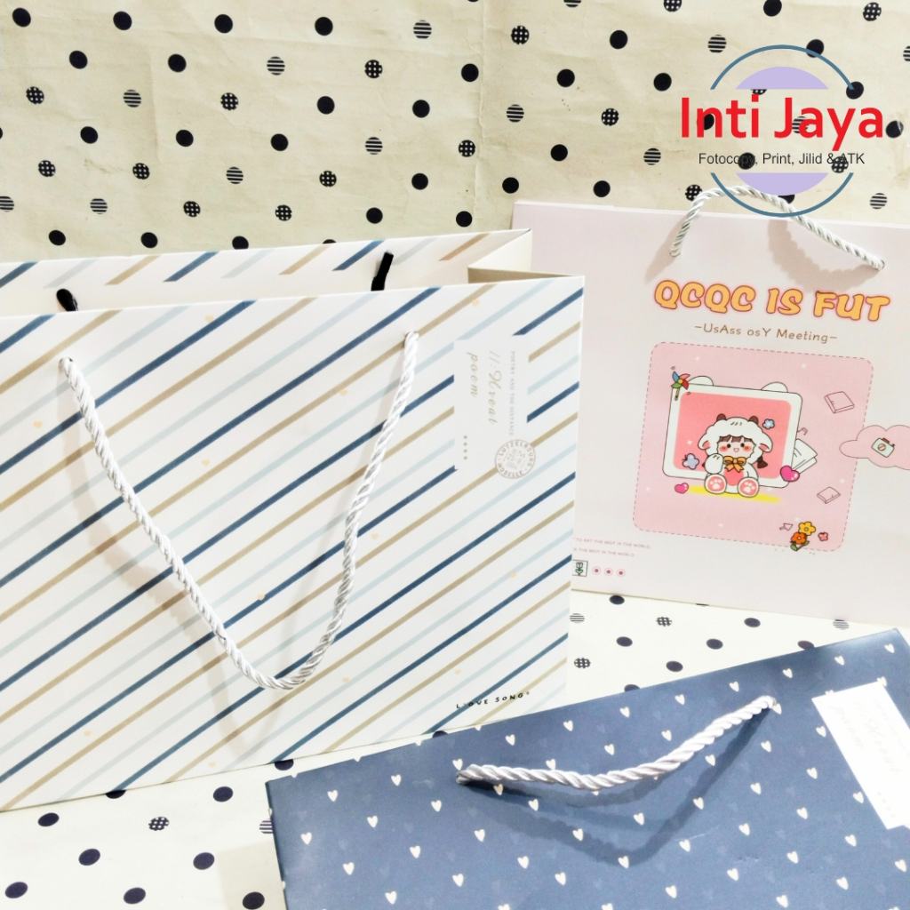 

Paper Bag Landscape Tas Kado Motif