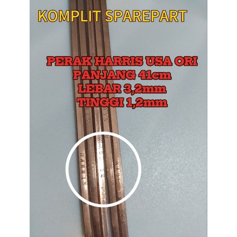 Perak HARRIS USA ORI/ KAWAT LAS TEMBAGA LAS PIPA AC