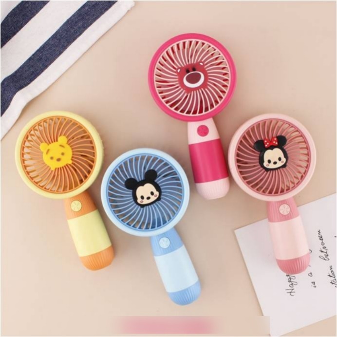 GEMILANGWALLPAPER - KIPAS ANGIN LOTSO POOH MIKI | MIKEY MOUSE | MINI MOUSE | POOH | LOTSO | MINI USB