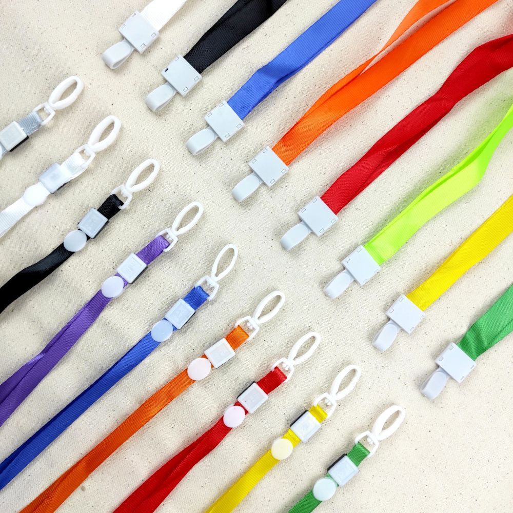 

V-TEC Tali ID Card / Lanyard / Nylon Kait Hook / Gantungan Name Tag