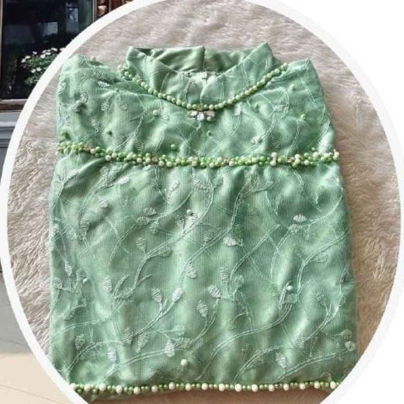 Tiara Dress Gamis Barukat bordel Mutiara Terbaru / Gamis Termurah / Gamis pesta Lebaran Terbaru Term