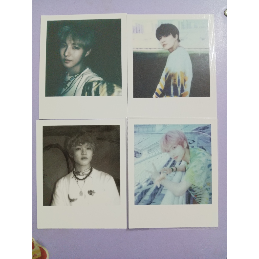 Official Polaroid Photo Hello Future NCT Dream Renjun Jeno Chenle Jisung