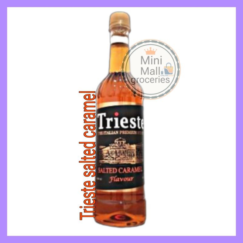 

syrup trieste salted caramel 650ml / trieste salted caramel