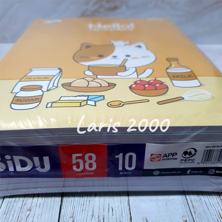 

H7Y Buku Tulis Sinar Dunia SIDU 58 (per pak)