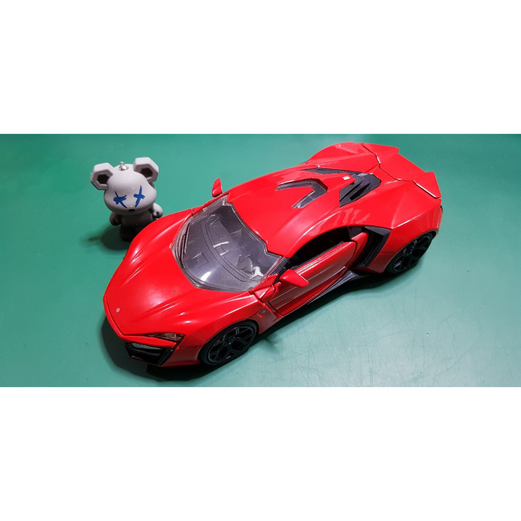 Jada lykan hypersport fast and furious diecast 1 24