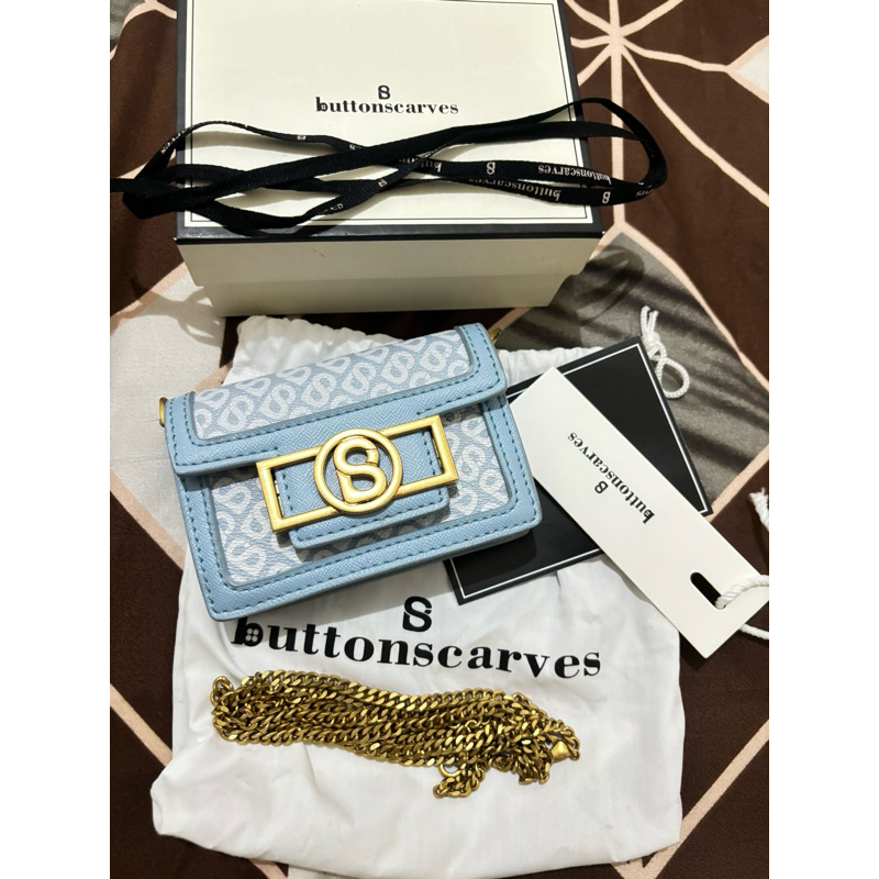 SOLD❌❌❌❌buttonscarves izzy micro bag Preloved SOLD❌ manual (habis di dibeli org jangan tanya lagi)