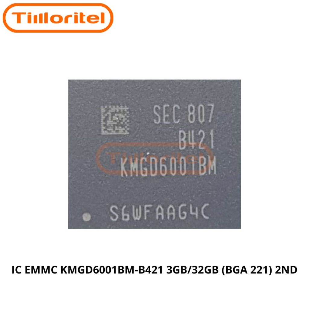 IC EMMC KMGD6001BM-B421 3GB/32GB (BGA 221) 2ND