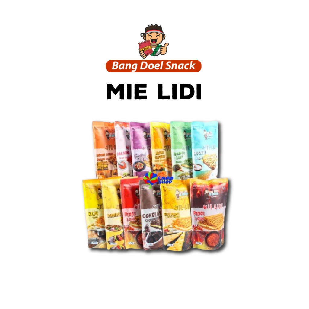 

Si Umang - Mie Lidi Aneka Rasa 65g