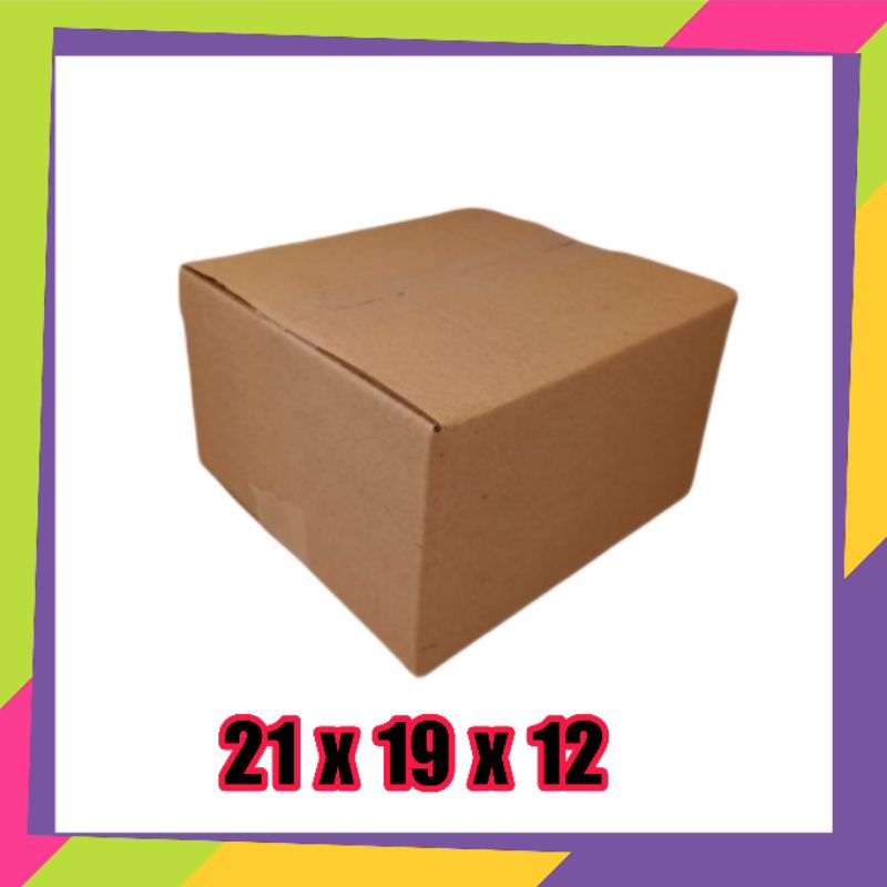 

kardus polos UK 21x19x12 kardus besar kardus kecil