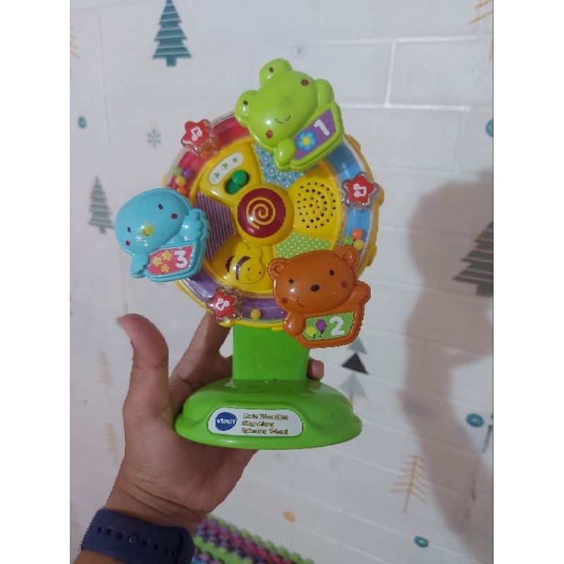 vtech spinning wheel mainan preloved