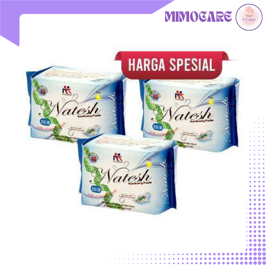 3 Pack Natesh Day | Pembalut Natesh | KK Indonesia