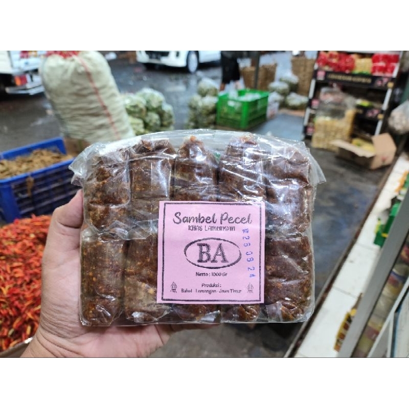 

SAMBEL PECEL BU AGUS BUMBU KACANG TRADISIONAL KHAS LAMONGAN NETTO 1KG