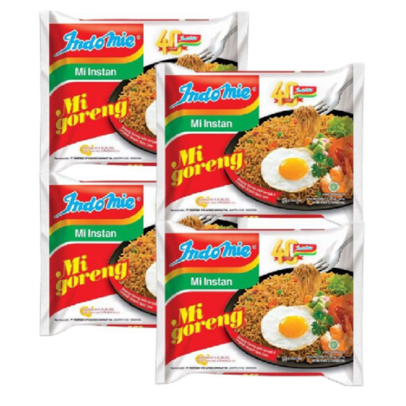 

4 Pcs - Paket Bundling Indomie Mie Instan 69gr