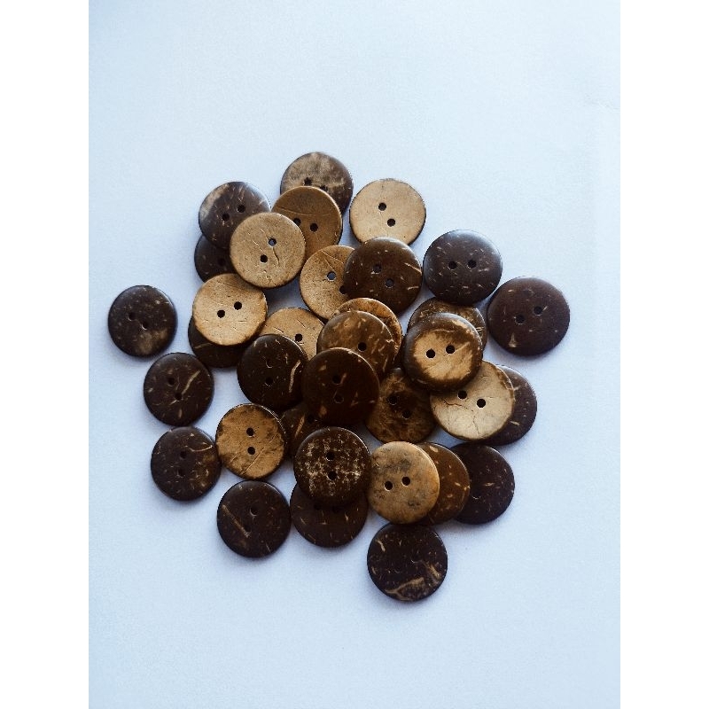 Kancing Batok/ Kancing gepeng batok  ukuran 2cm