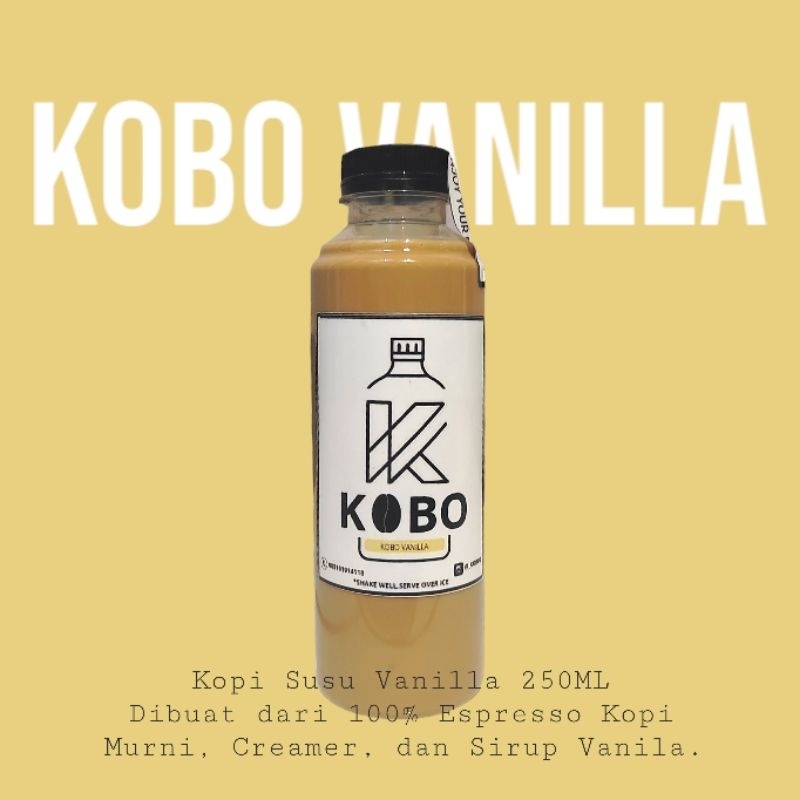 

Kobo Vanilla/Kopi susu vanila/Kopi latter Vanila/Kopi susu vanila/Kopi susu