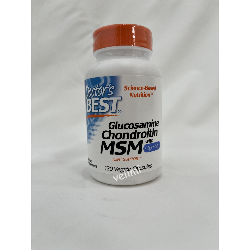 Doctor's Best Glucosamine Chondroitin MSM 120 Cap
