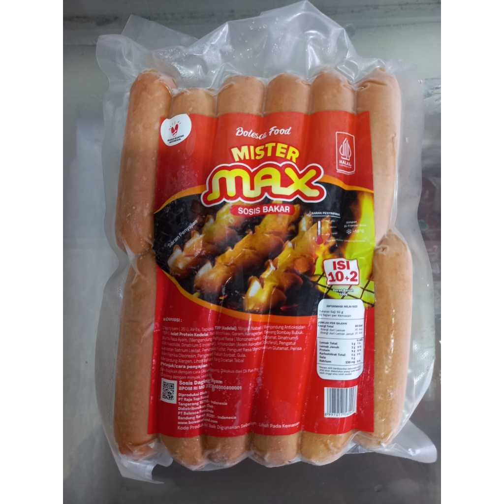 

MISTER MAX SOSIS BAKAR MINI ISI 12