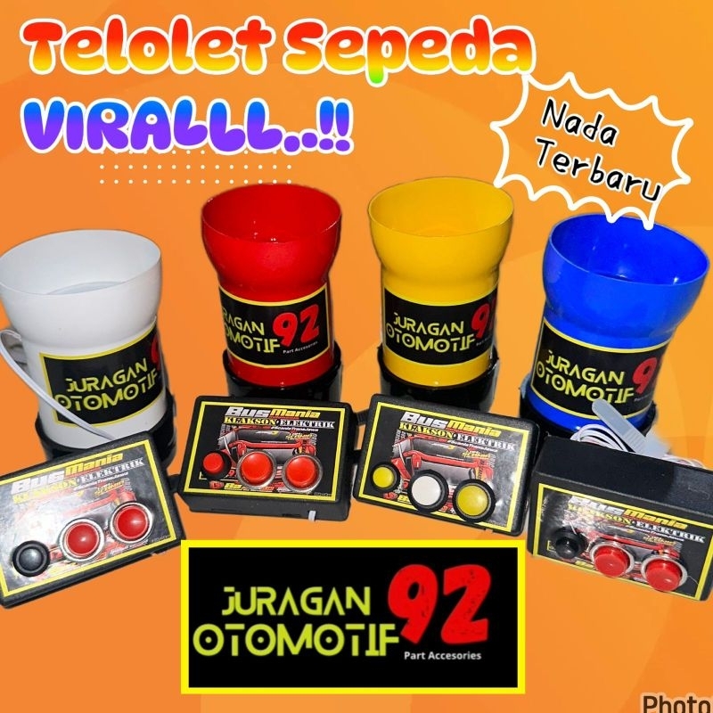 Klakson Telolet Sepeda / Basuri Sepeda / Klakson Telolet