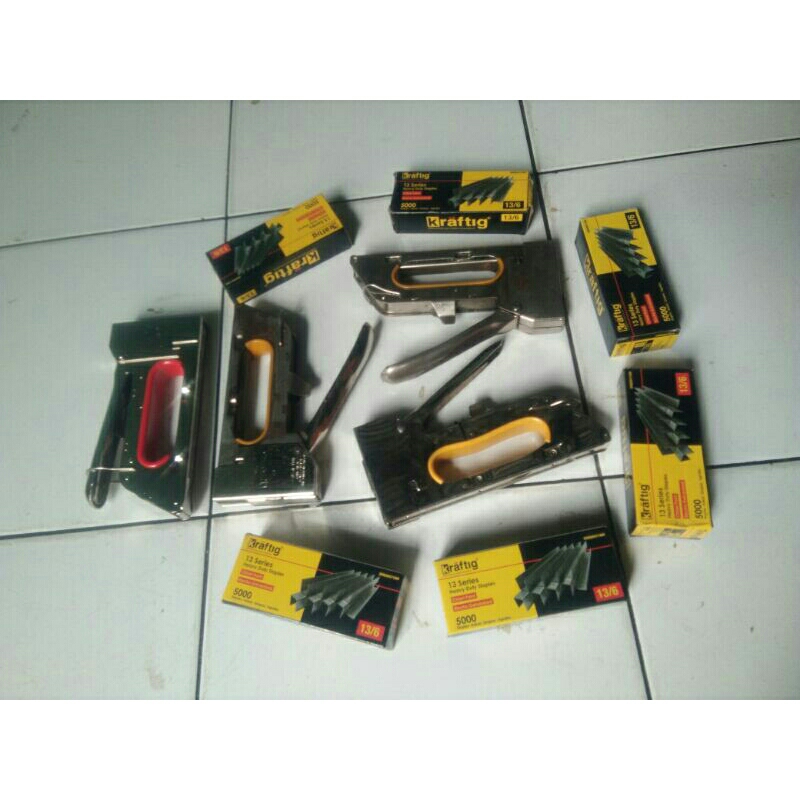 

ISI STAPLES JOK MOTOR 13/6 KRAFTING, stapler