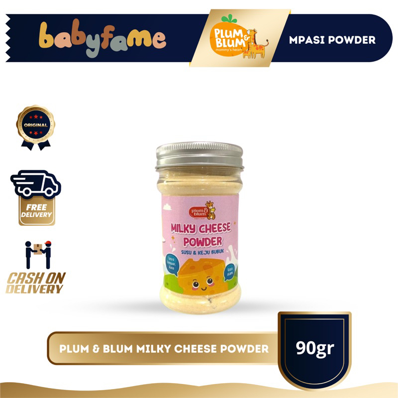 

PLUM & BLUM MILKY CHEESE POWDER | KEJU BUBUK