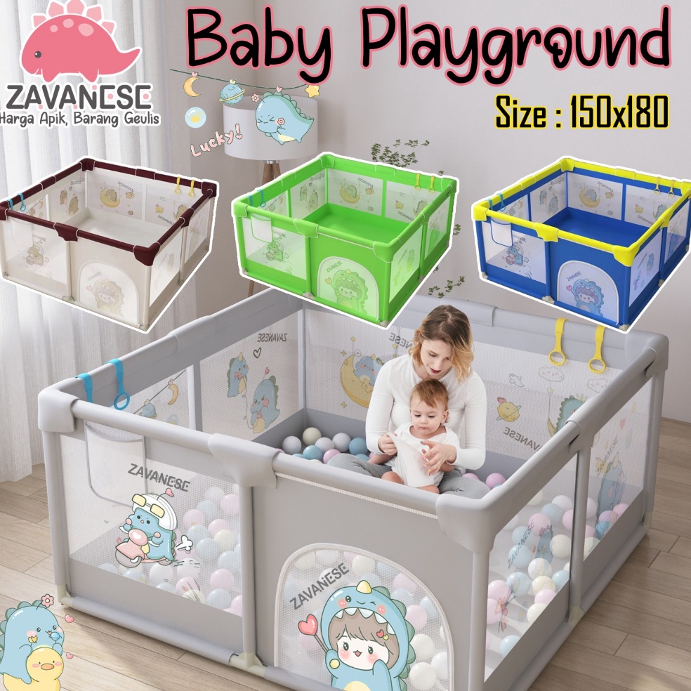 KODE B46Y COD Tempat Bermain Anak Pagar Main Pagar Pengaman Untuk Bayi Bermain Pagar Bayi Kolam Mand