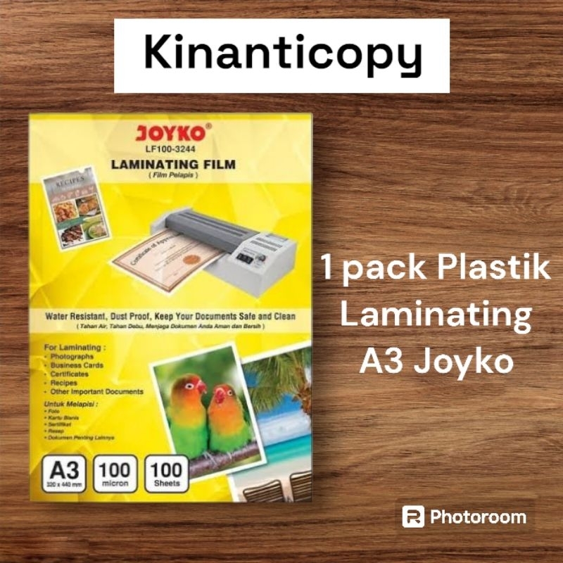 

Plastik Laminating A3 Joyko
