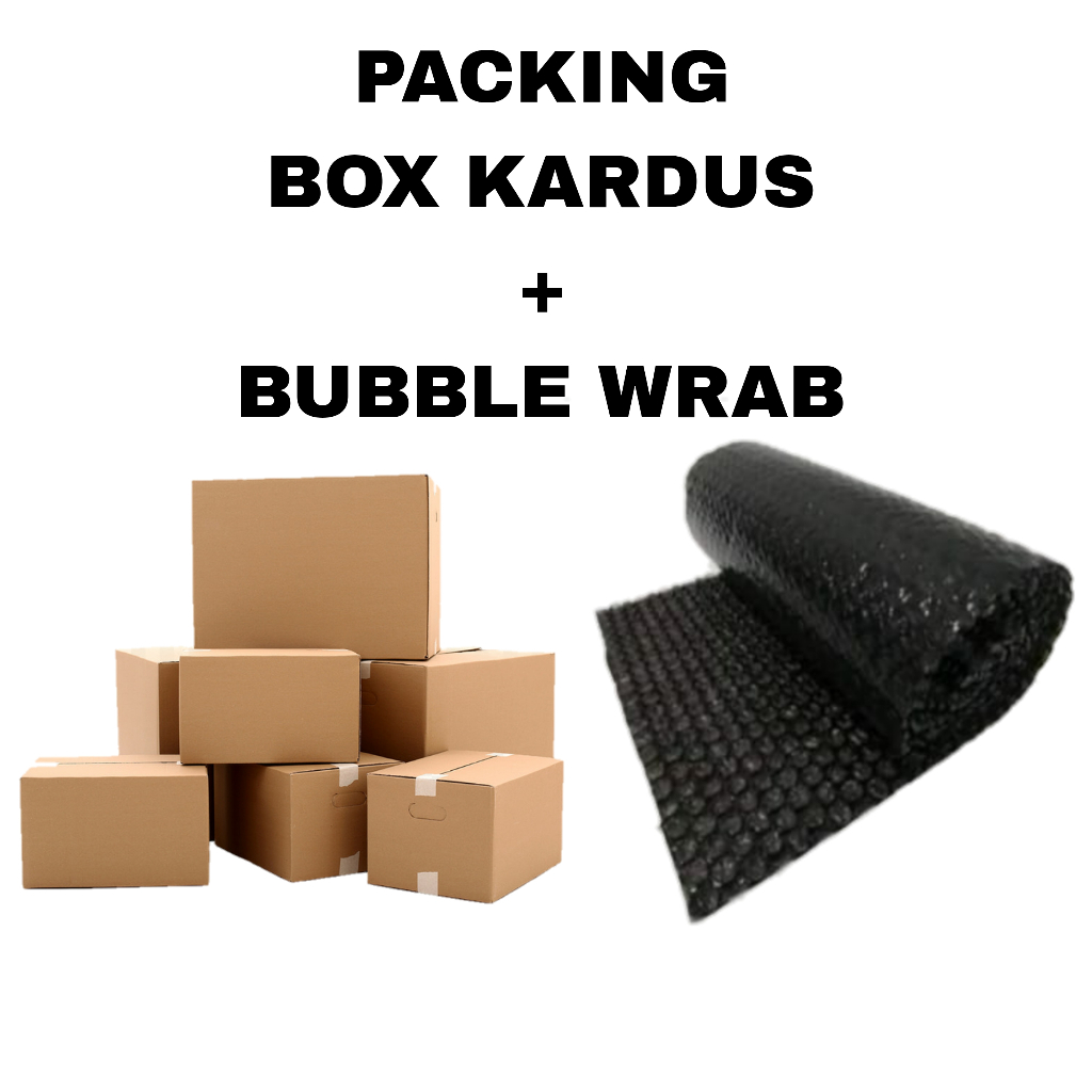 

[EXTRA PACKING] BOX KARDUS + BUBBLE WRAB