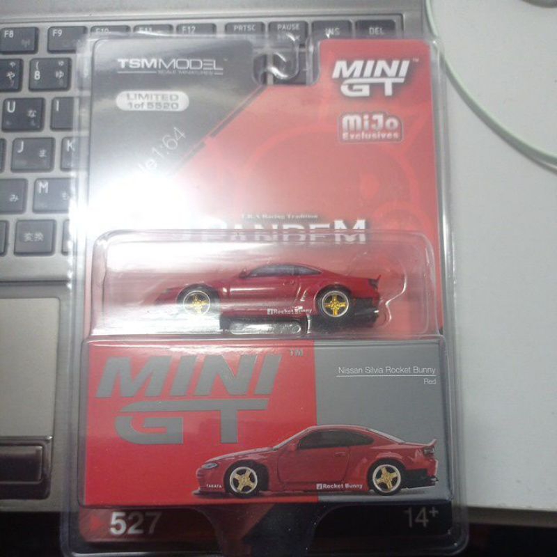 mini gt silvia rocket bunny red