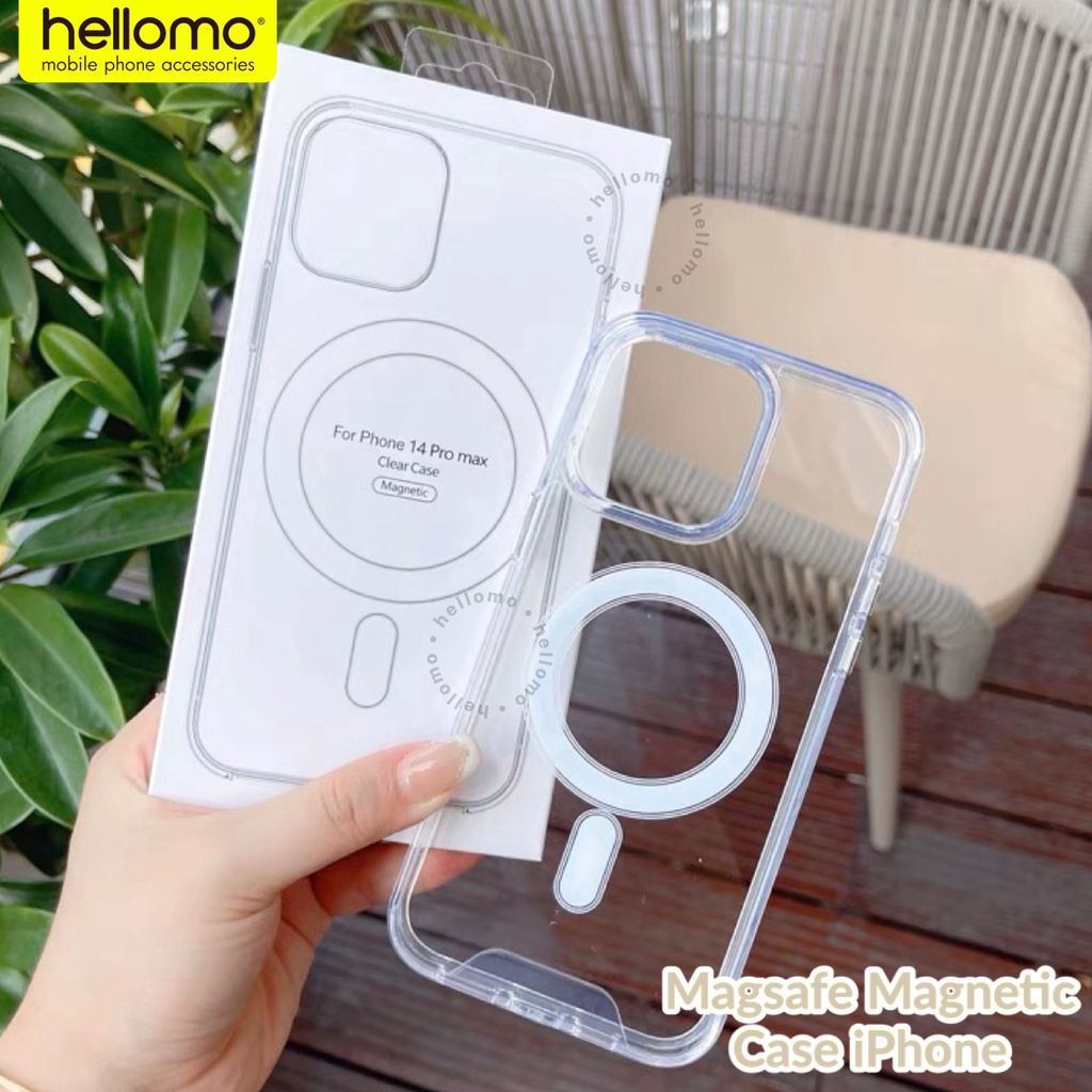 TERJAMIN BAGUS Magsafe Magnetic Case iPhone Casing iPhone Ultra Hybrid Acrylic Hardcase Akrilik