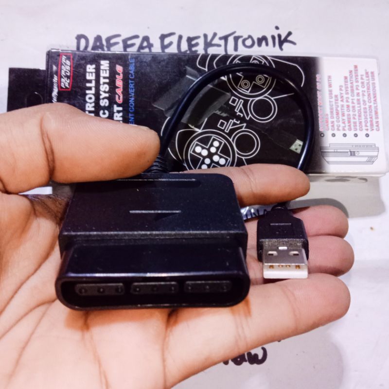 konverter stik ps2 / converter stik PS2 usb laptop / komperter stik ps2 ke usb ps3 /converter singel