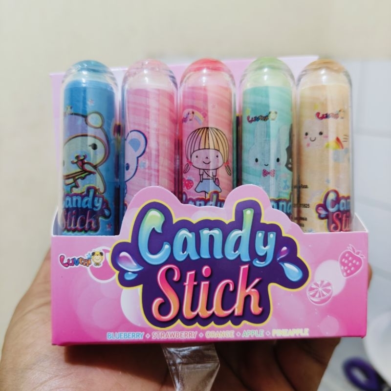 

bGF Permen Lipstik Candy Stik 1 Box Isi 30 Pcs