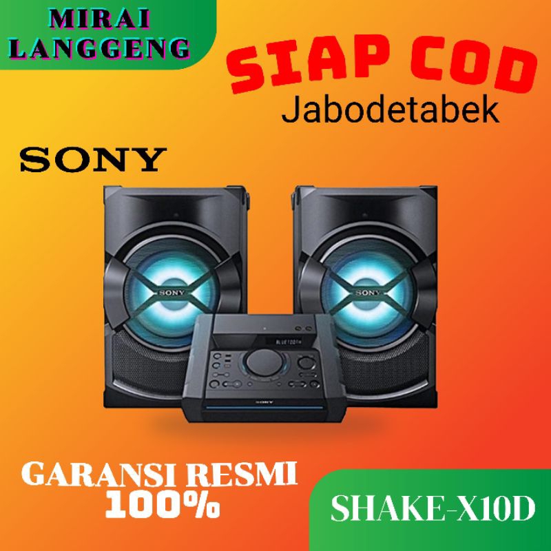 SONY SHAKE X10D / SHAKE-X10D / SHAKEX10D HIFI SPEAKER BLUETOOTH