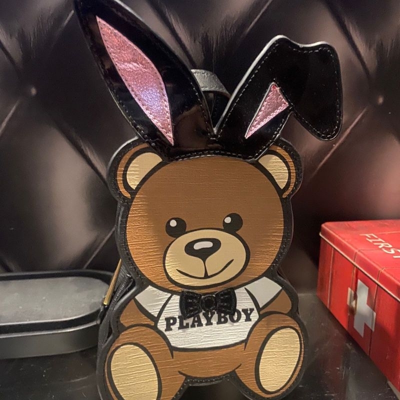 Tas Moschino Original tas moschino ready to bag ready to bear tas moschino x playboy