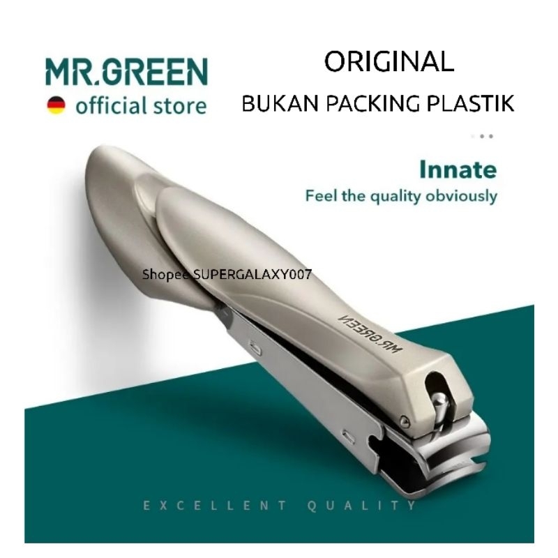 Mr. Green Gunting Kuku Solingen Germany Gunting Kuku Anti Splash Gunting Kuku Stainless Pedicure Man