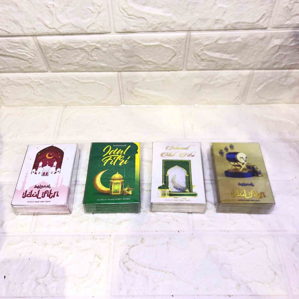 

SERBA MURAH Angpao Lebaran Indah Mewah Ukuran 1 x 65 cm isi 5 pcs