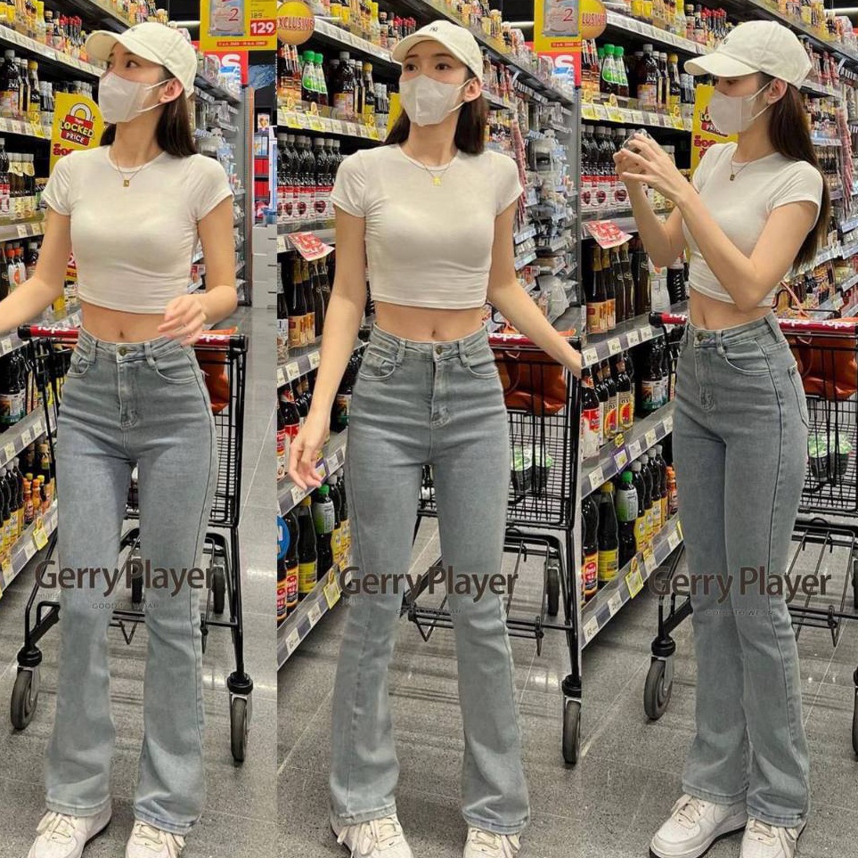 KODE G73R CUTBRAY JEANS HIGHWAIST KOREAN STYLE HANGOVER JEANS VOLL 2