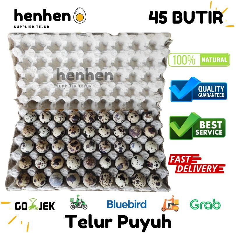 

TELUR PUYUH READY STOCK