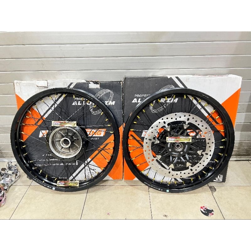 Paket velg set rx king ring 18 TK RACING