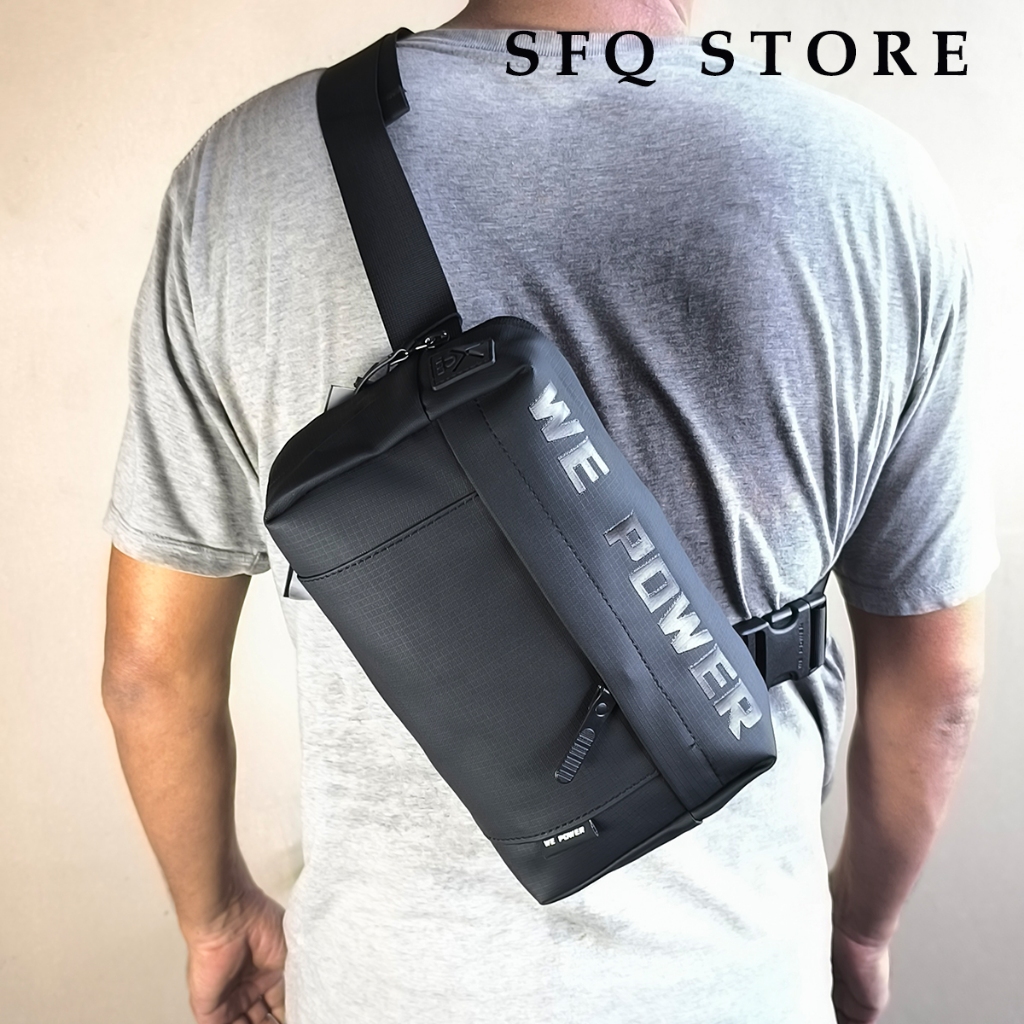 Tas Selempang WE POWER Tas Pria Selempang Impor Premium